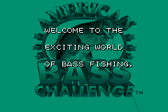 American Bass Challenge screenshot 4 for GameBoy Advance